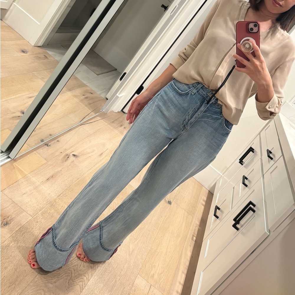 Women’s Theory Beige Blouse size S